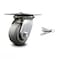 Service Caster 4 Inch Heavy Duty Thermoplastic Caster with Roller Bearing and Swivel Lock SCC SCC-35S420-TPRRF-BSL - alternate 1